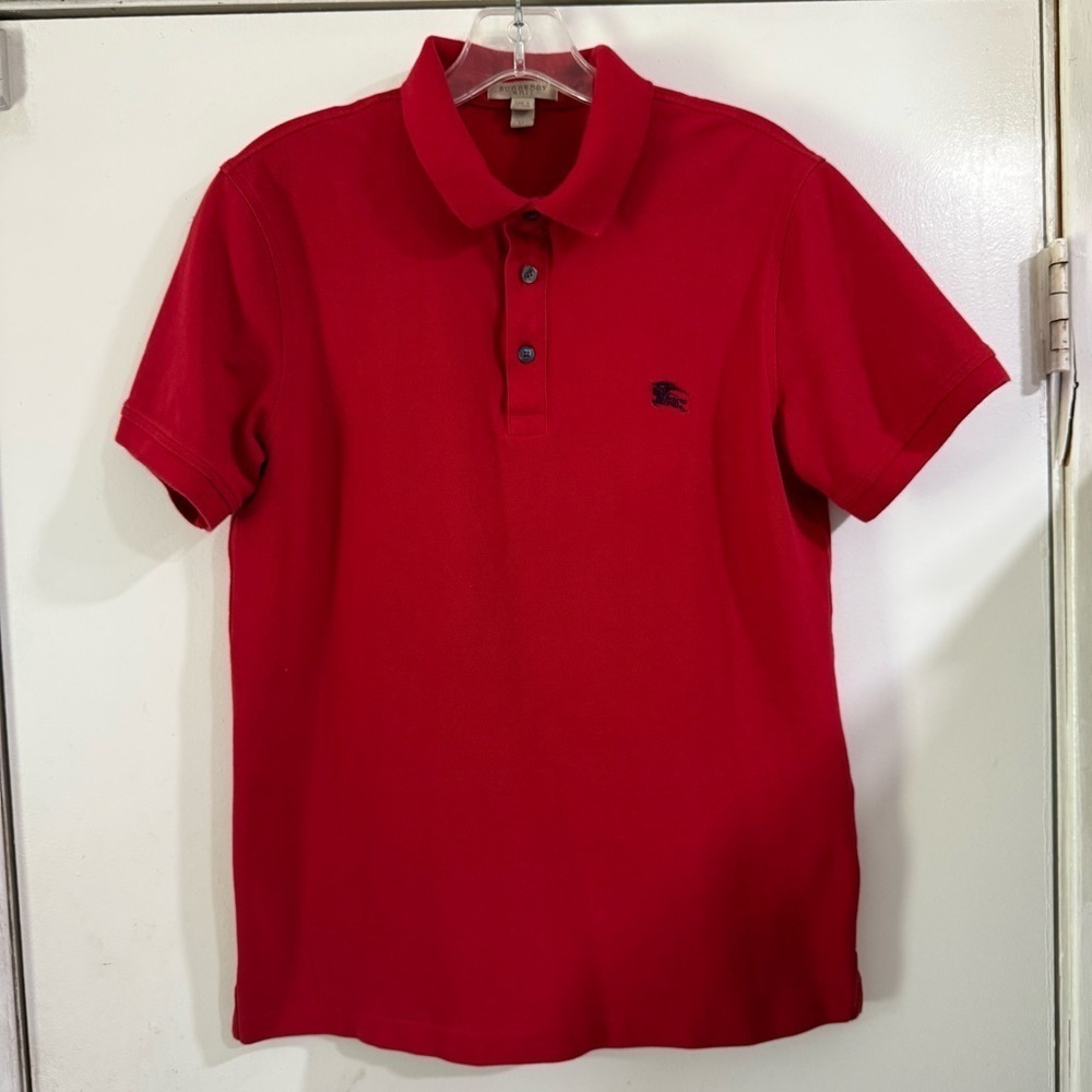 Burberry Red Polo Shirt